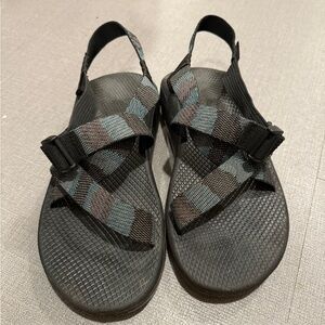 Men’s Chaco cloud Z sandals / Black and Blue